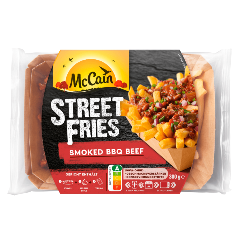 McCain Street Fries Smoked BBQ Beef 300g